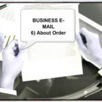 ビジネス英語・メール実践対応ー❻ー注文・発注英文メールの書き方
